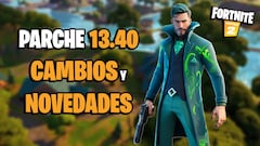Fortnite - Notas del parche 13.40: llegan los coches; cambios y novedades de la actualización