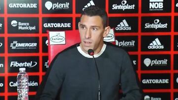 Maxi Rodr&iacute;guez durante su despedida de Newell&#039;s.