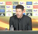 Simeone: "No estamos lejos de los que tienen más poder que nosotros"