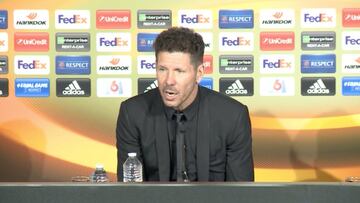 Simeone: "No estamos lejos de los que tienen más poder que nosotros"