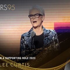 Jamie Lee Curtis wins the 2023 Best Supporting Actress Oscar award