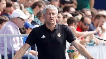 Setién: "Me gustaría tener a Denis Suárez en mi equipo"