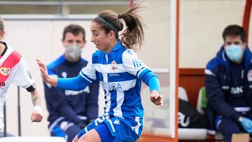 Cris, del primer partido de la historia del Depor a centenaria