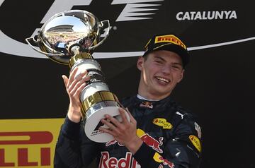 El holandés tendrá grabada en la memoria su única victoria en Montmeló. Además de ser la primera de su carrera en la Fórmula 1, lo hizo en su debut con el Red Bull (2016).