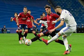 Nacho Vidal y Karim Benzema.