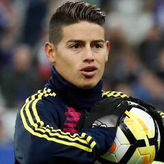 Messi, Neymar y CR7, superados por James antes del Mundial