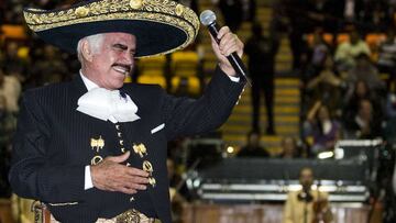 Cantantes mandan último adiós a Vicente Fernández