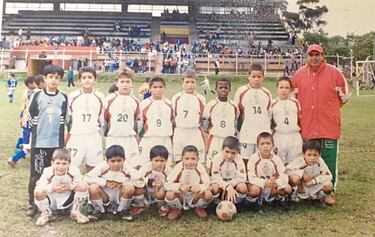 Andrés Felipe Román siempre fue uno de los más destacados del equipo. Fue muchas veces goleador en los torneos que jugaba