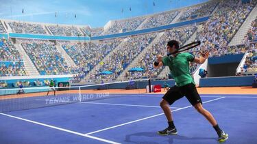 Tennis World Tour se deja ver en un nuevo gameplay