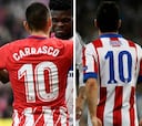 Correa recoge el '10', número controvertido en el Atlético