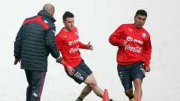 David Pizarro sería titular para el duelo de mañana frente a Ecuador.