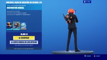 Fortnite: así es el Pack de Desafíos de Siluro a Sueldo