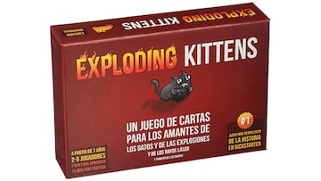 Juego de cartas Exploding Kittens