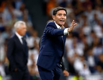 Tras el gol de Valverde, el entrenador del Villarreal, Marcelino pidi mayor intensidad a sus futbolistas para los ltimos 30 minutos de la primera mitad. 

REUTERS/Susana Vera