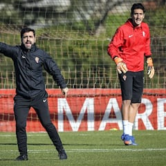 Gallego: "Trabajamos para que otros jugadores aporten goles"