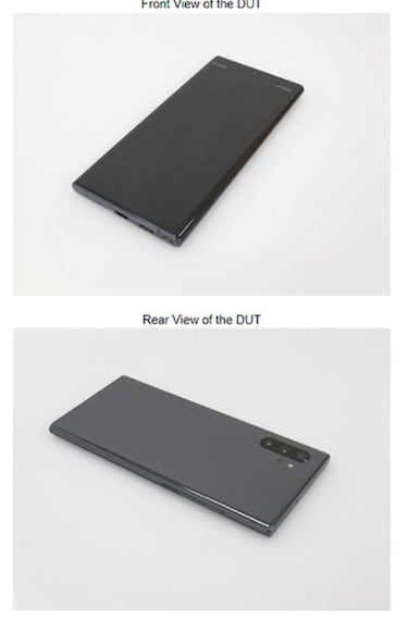 El aspecto del Samsung Galaxy Galaxy Note 10, ¿y los botones laterales?