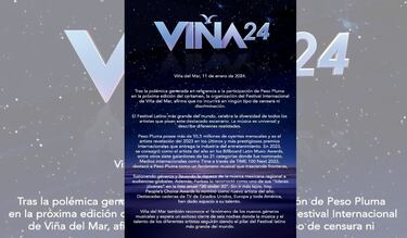 Peso Pluma sí dará show en Chile: Viña del Mar lo defiende, van por la “diversidad y no discriminación”