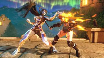 Seth (izquierda) en Street Fighter 5: Champion Edition.