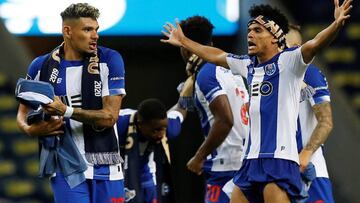 Díaz y Uribe, campeones con Porto en Portugal