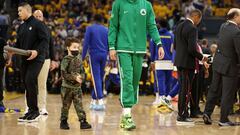 Celtics Jayson Tatum talks about being a young father