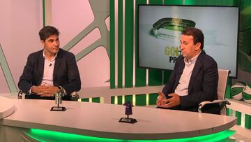 Ángel Haro, junto a José Miguel López Catalán.