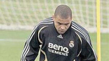 <b>YA FALTA MENOS. </b>Ronie se entrenó junto a su gran amigo: el balón.