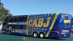 El nuevo micro blindado de Boca para ir al Monumental