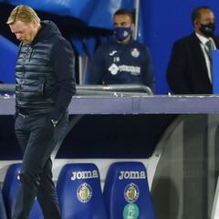 El Barça de Koeman, el segundo equipo peor como visitante en LaLiga