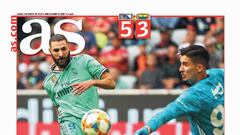 Las portadas de AS de agosto