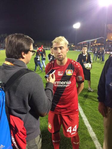 Kampl: "El Atlético de este año no es el mismo del año pasado"