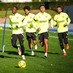 André Horta y Miguel de la Fuente, las soluciones que impulsan al Almería