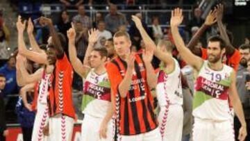 El Baskonia: 25.000 puntos y paliza al Olympiacos