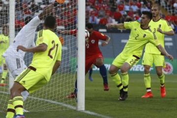 Las mejores imágenes del partido entre Chile y Venezuela