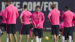 El Barça vuelve al trabajo tras dos días de descanso