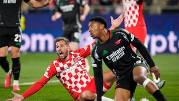 Resumen y goles del Girona vs Arsenal, jornada 8 de la Champions League