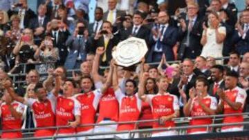 Arsenal inici&oacute; oficialmente la temporada en Inglaterra con el t&iacute;tulo de la Community Shield. 