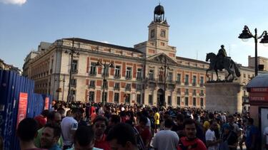 Así paralizó Madrid Pokémon Go