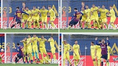 Late Messi free-kick deals Villarreal hammer blow - in pictures