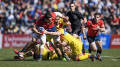 18/02/18 RUGBY PARTIDO ENTRE LA SELECCION DE ESPA&Ntilde;A Y LA SELECCION DE RUMANIA EN LA CIUDAD UNIVERSITARIA DE MADRID