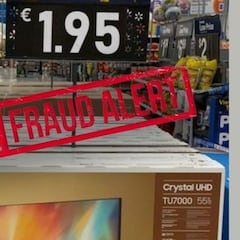 Cuidado con esta estafa: te ofrecen televisores desde un supermercado para vaciarte la cuenta