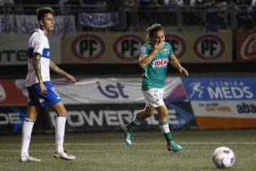 La celebración de Marcos Sebastián Pol tras el primer gol.