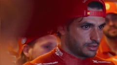 Ferrari muestra a sus 20M de seguidores este tremendo vídeo de Carlos Sainz rompiéndose
