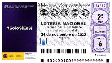 Lotería Nacional: comprobar los resultados del sorteo de hoy, sábado 26 de noviembre