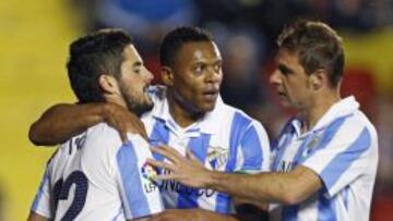 La plantilla entera del Malaga está a disposición del técnico para el partido contra el Oporto del martes en Champions.