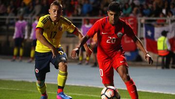 Chile venció 1-0 a Colombia.