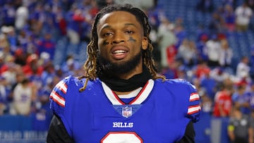 El safety de los Buffalo Bills, Damar Hamlin, fue dado de alta del hospital una semana después de haber sufrido un ataque cardíaco en el Monday Night.