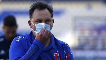 Futbol, Universidad de Concepcion vs Universidad de Chile.
Decimoseptima fecha, campeonato Nacional 2020.
El entrenador de Universidad de Chile Hernan Caputto es fotografiado tras el partido de primera division contra Universidad de Concepcion disputado en el estadio Ester Roa de Concepcion, Chile.
29/10/2020
Andres Pina/Photosport
Football, Universidad de Concepcion vs Universidad de Chile.
16th date, 2020 National Championship.
Universidad de Chile's manager Hernan Caputto is pictured after the first division match against Universidad de Concepcion held at the Ester Roa stadium in Concepcion, Chile.
29/10/2020
Andres Pina/Photosport