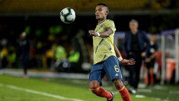 William Tesillo anotó su primer gol con la Selección Colombia.