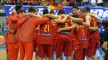 26/11/17 Partido de clasificacion para la Copa del Mundo 2019 de baloncesto entre España y Eslovenia celebrado en el Coliseum de Burgos
ESPAÑA - ESLOVENIA
VICTORIA DE LA SELECCION ESPAÑOLA ESPAÑA DE BALONCESTO