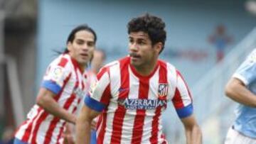 Diego Costa, delantero del Atl&eacute;tico de Madrid